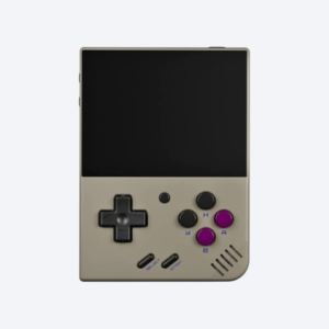Miyoo Mini Plus Color Gris, Consola de Videojuegos Retro Portatil, 64GB y más de 10000 Juegos Clásicos