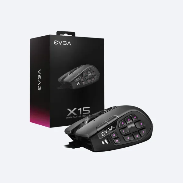 Mouse Gamer EVGA X15 Black 8K