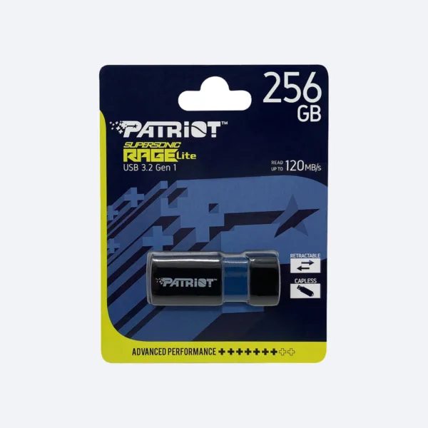 PEN DRIVE PATRIOT RAGE LITE 256GB USB 3.2