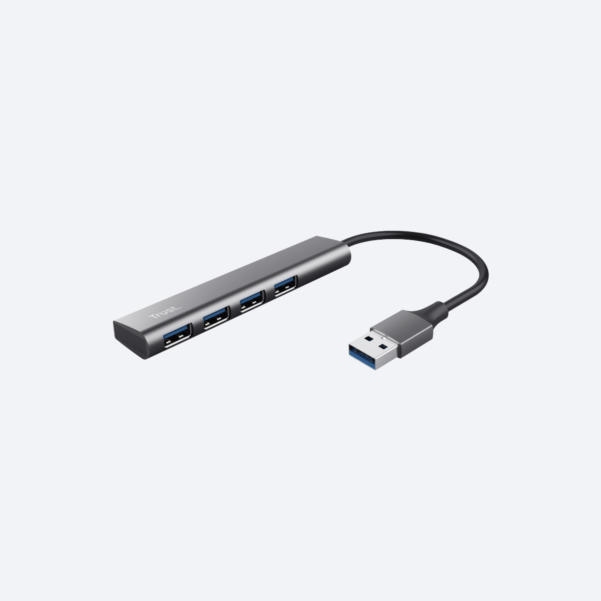 Trust Halyx USB a 4 puertos USB-A 3.2 Gen 1 Hub