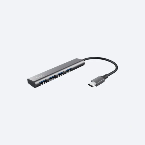 Trust Halyx USB-C a 4 puertos USB-A 3.2 Gen 1 Hub