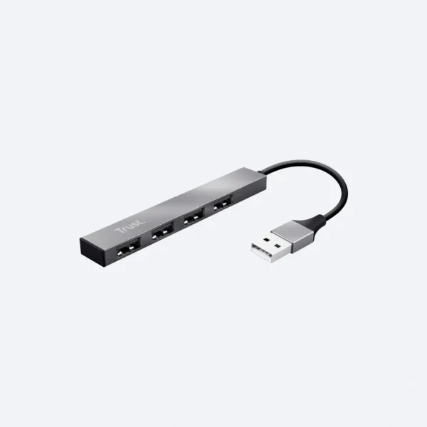 Trust Halyx 4 Puertos Mini USB 2.0